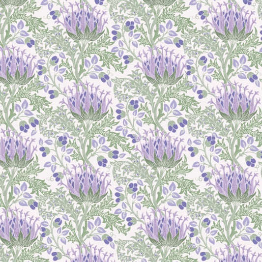 1110 - Artichoke Wallpaper - Lavender Purple by Morris Collections