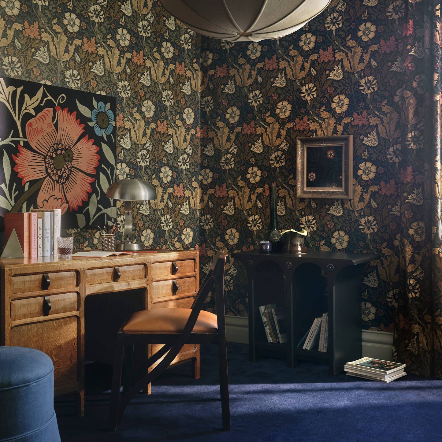 Compton Wallpaper - Midnight - House of Hackney - 1 - WA - COM - DI - MID - XXX - Premier Wallcovering
