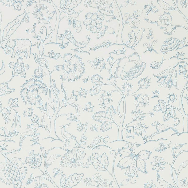 Middlemore Wallpaper - Cornflower Chalk - 216698 - Morris & Co - Premier Wallcovering