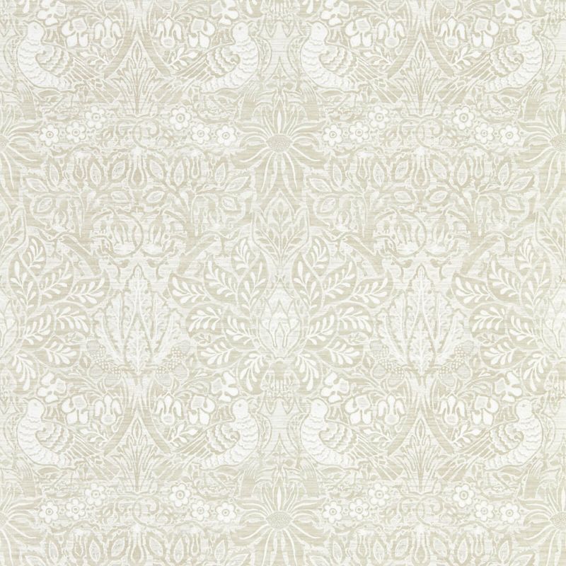 Pure Dove & Rose Wallpaper - White Clover - 216521 - Morris & Co - Premier Wallcovering