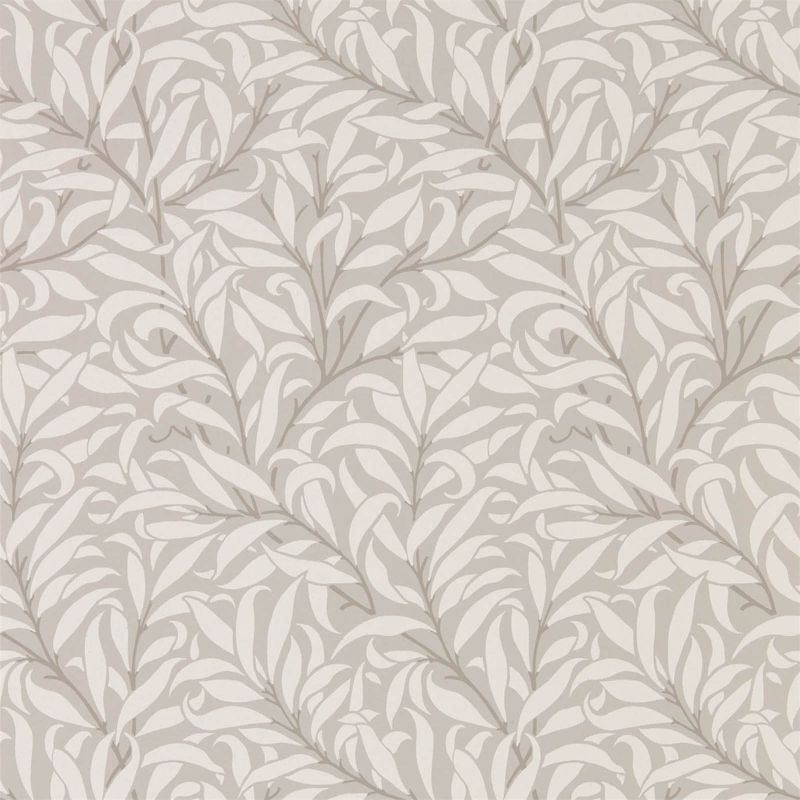 Pure Willow Bough Wallpaper - Dove/Ivory - 216025 - Morris & Co - Premier Wallcovering