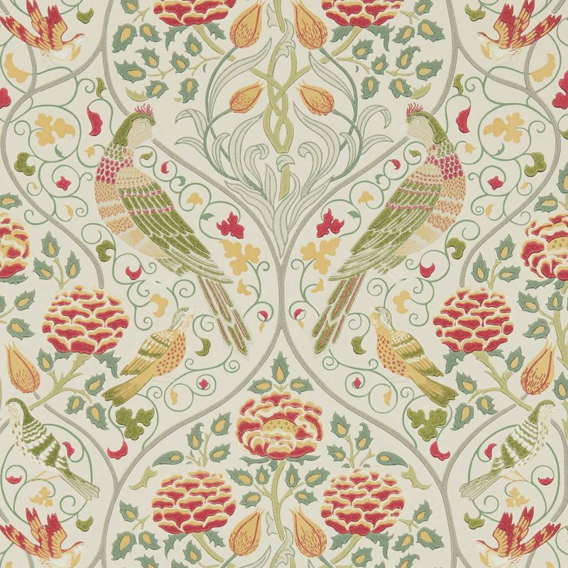 Seasons By May Wallpaper - Linen - 216687 - Morris & Co - Premier Wallcovering