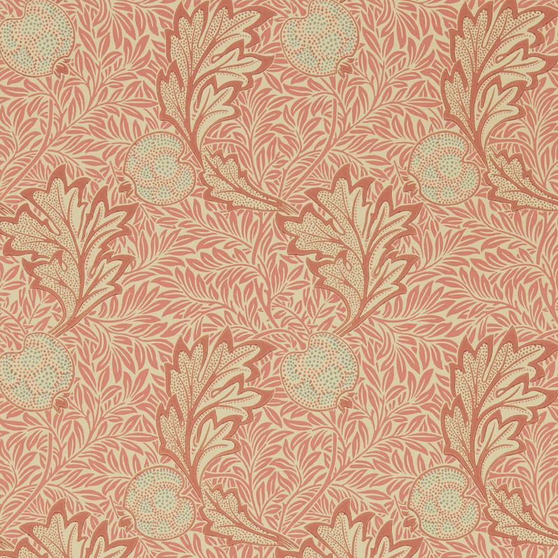 Apple Wallpaper - Rust Gold - 216688 - Morris & Co - Premier Wallcovering