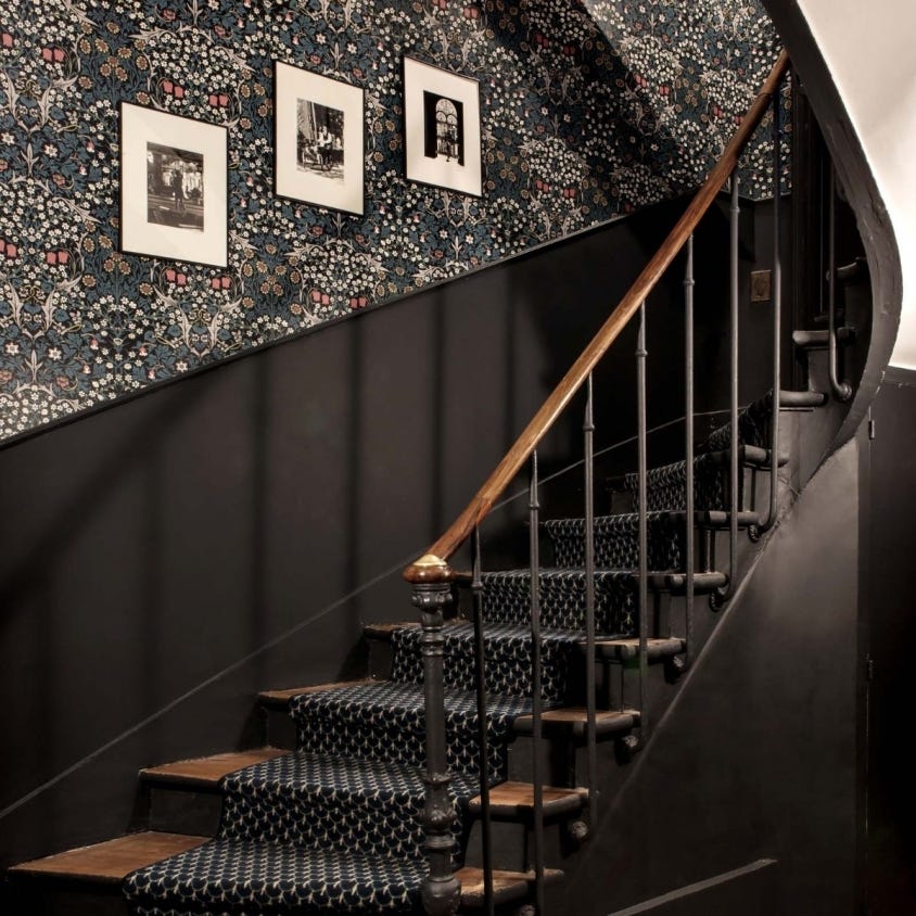 Blackthorn Wallpaper - Teal - House of Hackney - 1 - WA - BLA - DI - TEA - XXX - Premier Wallcovering