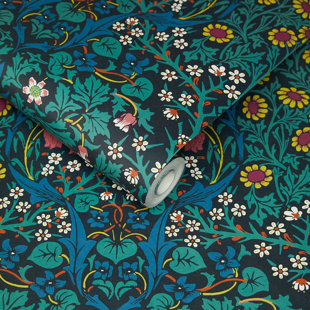 Blackthorn Wallpaper - Emerald - House of Hackney - 1 - WA - BLA - DI - EME - XXX - Premier Wallcovering