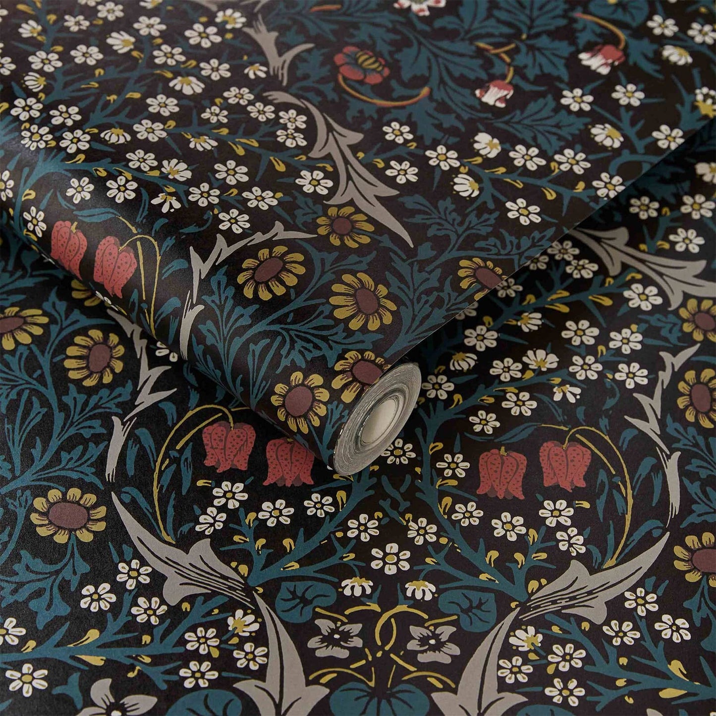 Blackthorn Wallpaper - Teal - House of Hackney - 1 - WA - BLA - DI - TEA - XXX - Premier Wallcovering