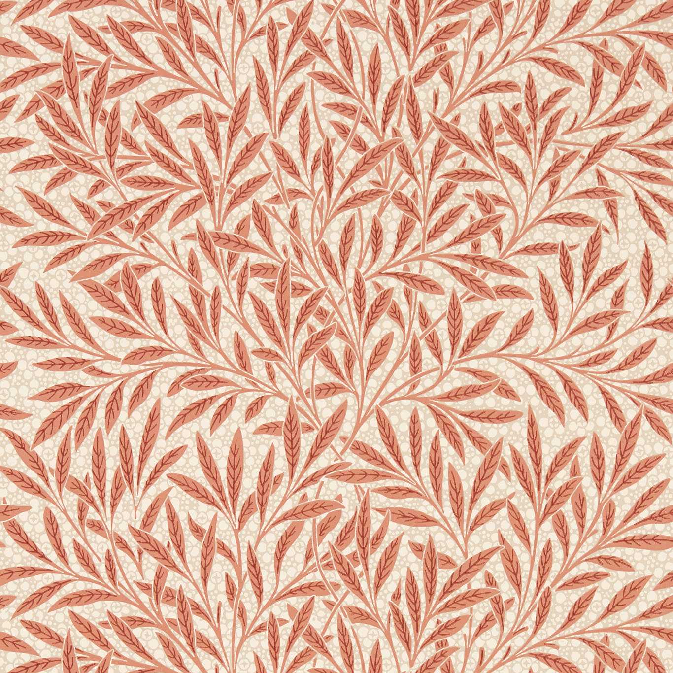 Emery’s Willow Wallpaper - Chrysanthemum Pink - 217186 - Morris & Co - Premier Wallcovering