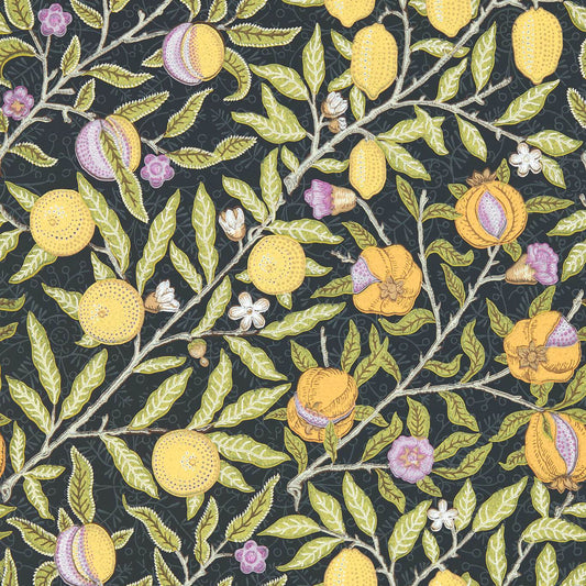 Fruit Wallpaper - Twilight - 510019 - Morris & Co - Premier Wallcovering