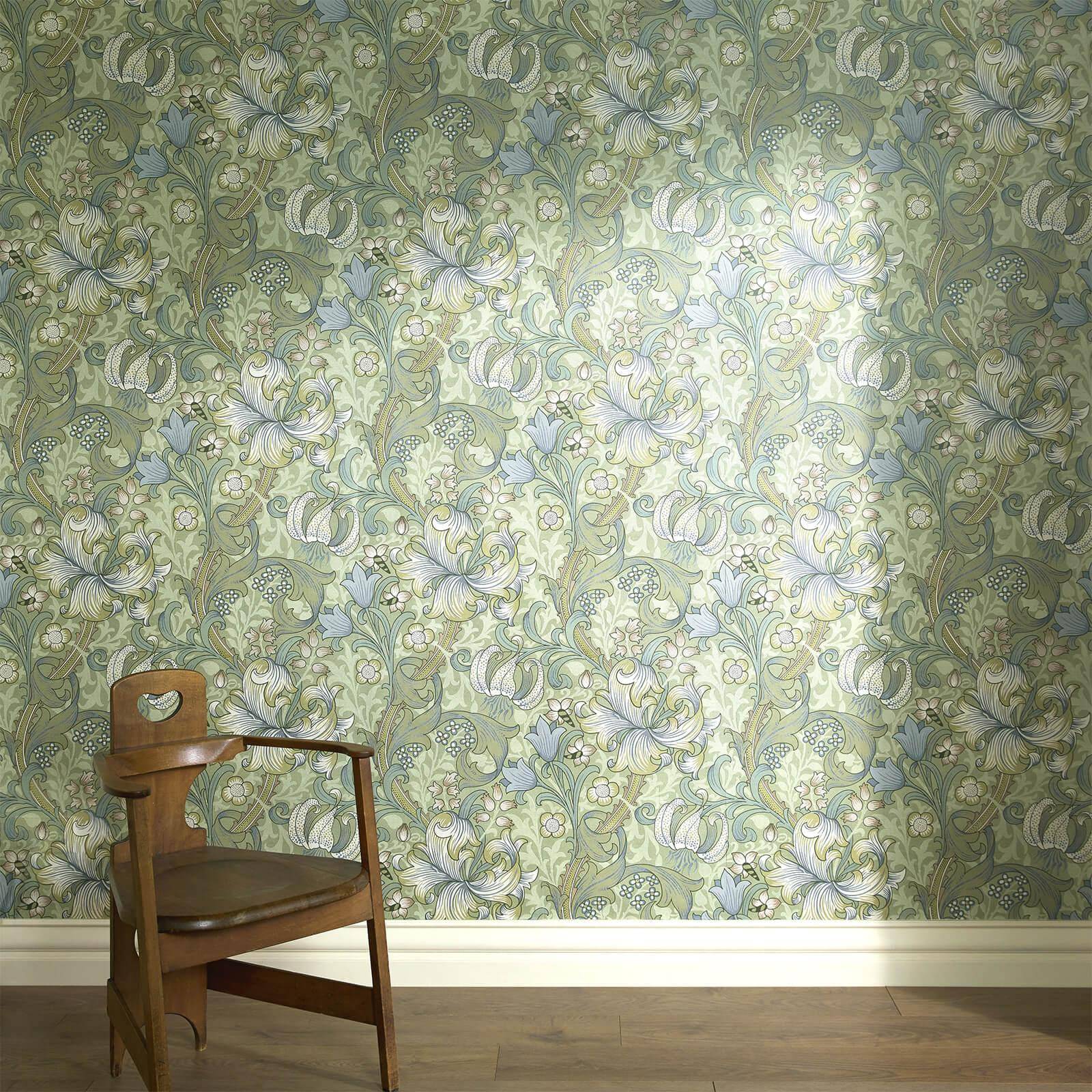 Golden Lily Wallpaper - Apple - House of Hackney - 1 - WA - GOL - DI - APP - XXX - Premier Wallcovering