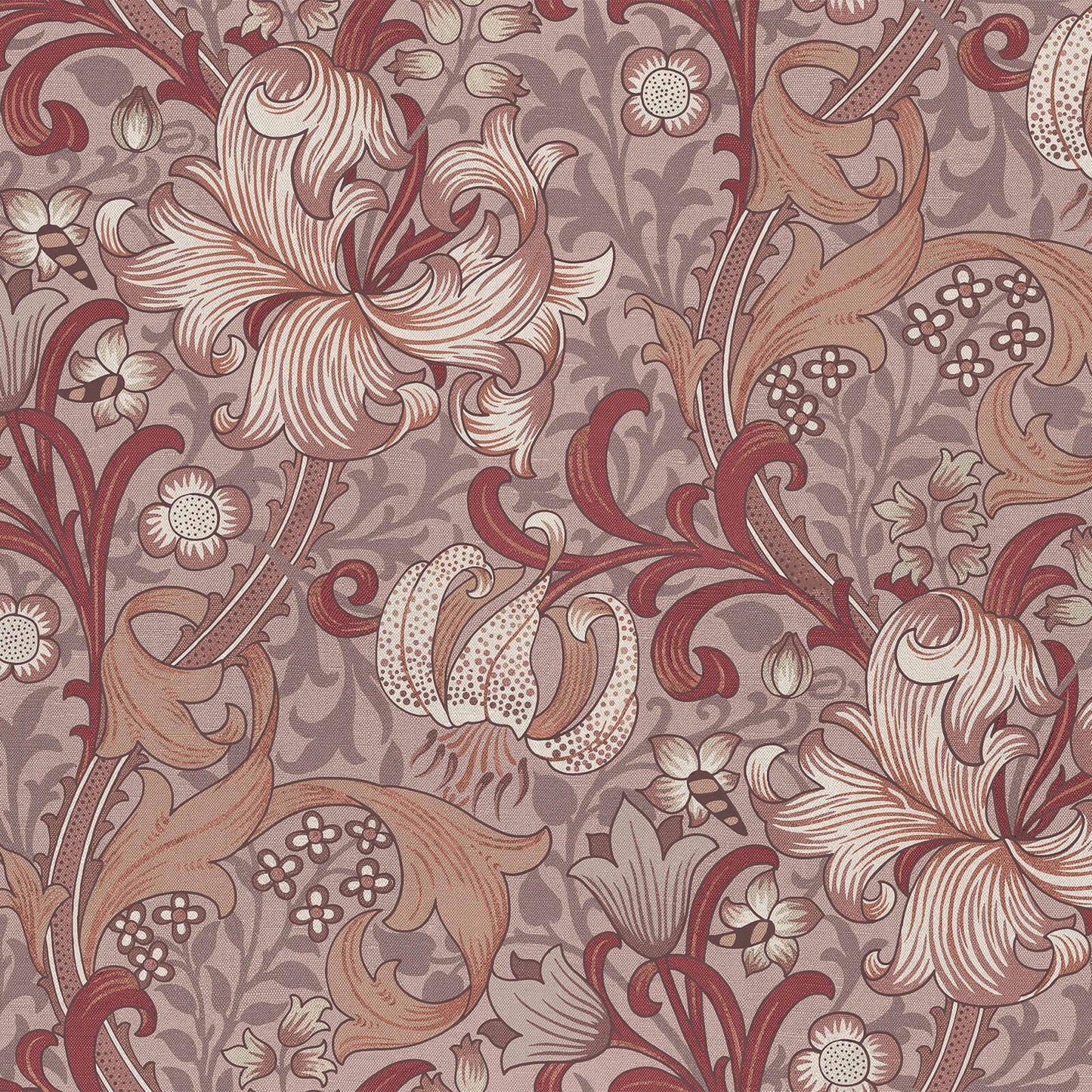 Golden Lily Wallpaper - Tourmaline - House of Hackney - 1 - WA - GOL - DI - TOU - XXX - Premier Wallcovering