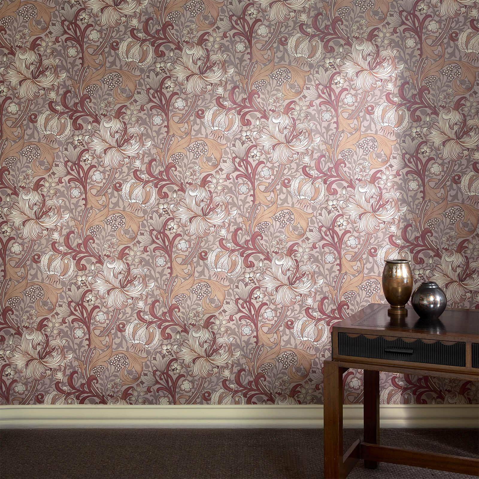 Golden Lily Wallpaper - Tourmaline - House of Hackney - 1 - WA - GOL - DI - TOU - XXX - Premier Wallcovering