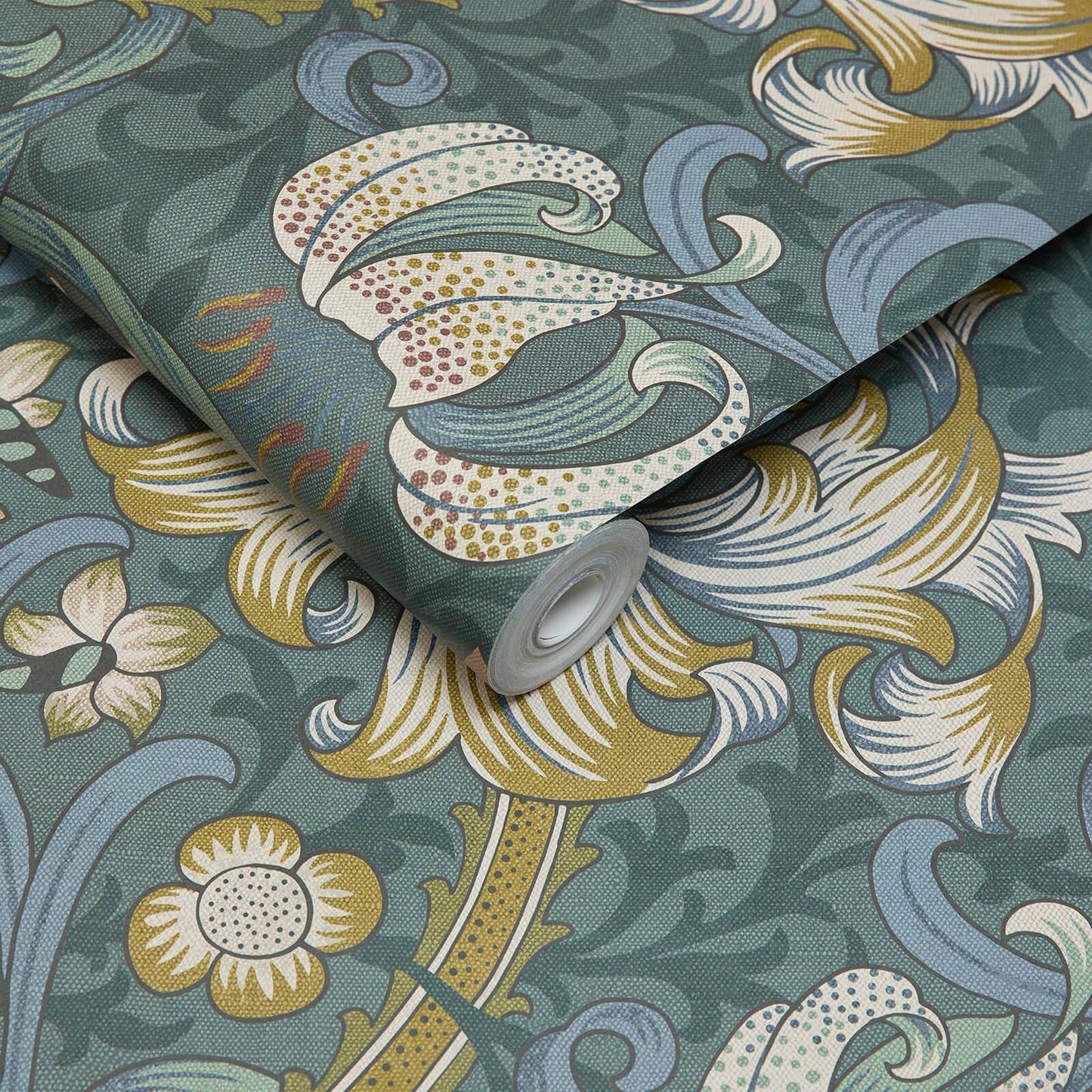 Golden Lily Wallpaper - Euphorbia - House of Hackney - 1 - WA - GOL - DI - EUP - XXX - Premier Wallcovering