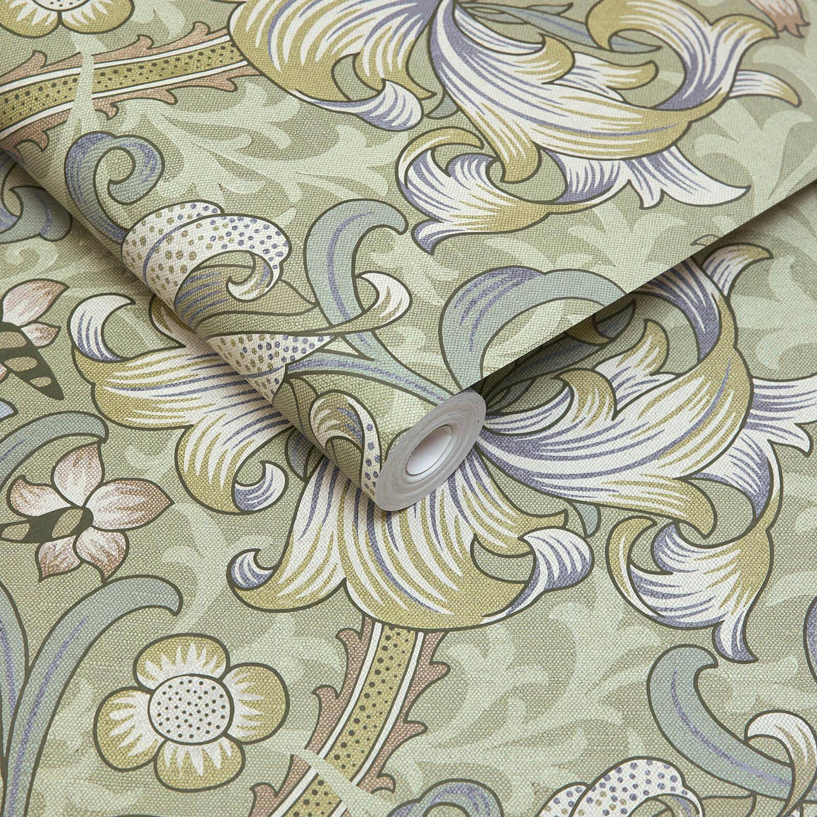 Golden Lily Wallpaper - Apple - House of Hackney - 1 - WA - GOL - DI - APP - XXX - Premier Wallcovering