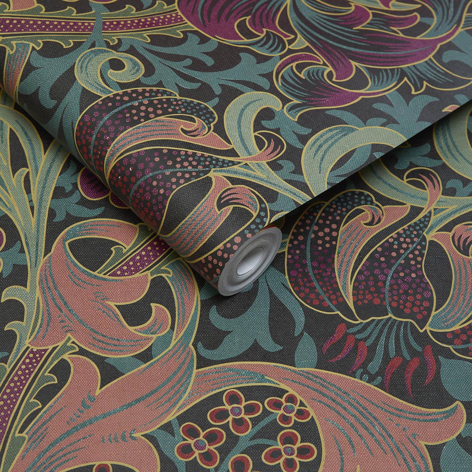 Golden Lily Wallpaper - Apatite - House of Hackney - 1 - WA - GOL - DI - PET - XXX - Premier Wallcovering