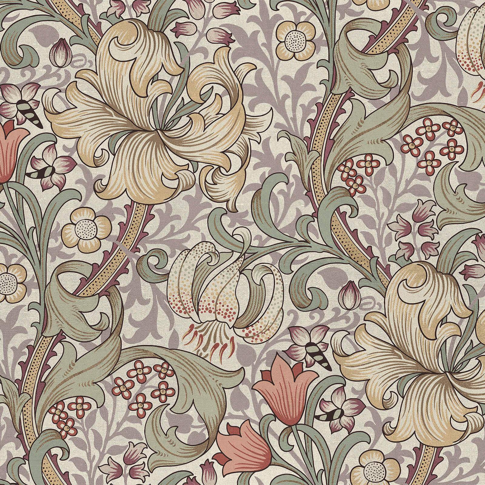 Golden Lily Wallpaper - Cirrus - House of Hackney - 1 - WA - GOL - DI - CIR - XXX - Premier Wallcovering