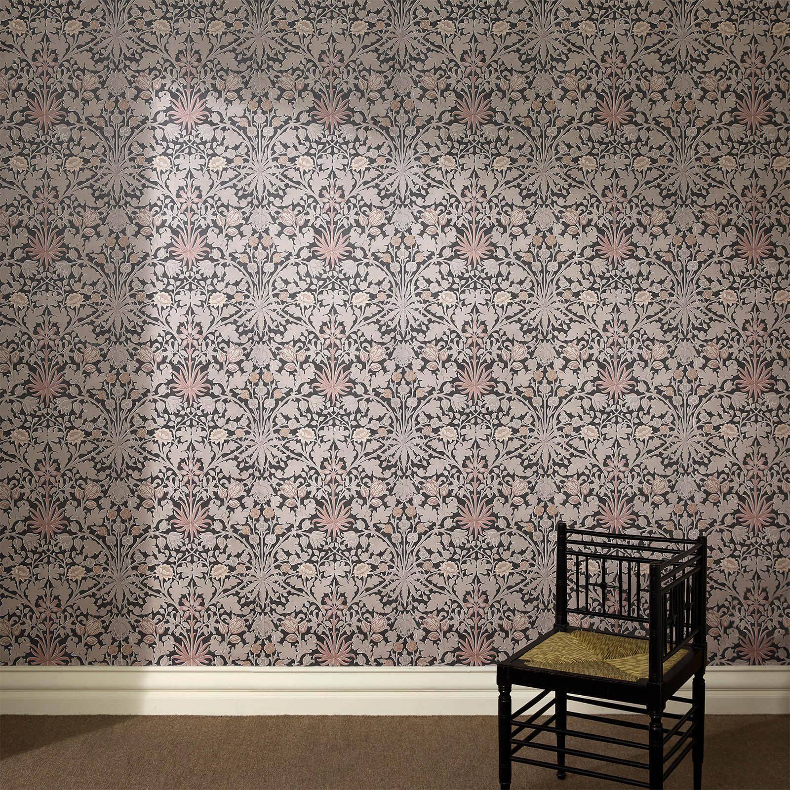 Hyacinth Novellus Wallpaper - Noir - House of Hackney - 1 - WA - HYA - DI - NOI - XXX - Premier Wallcovering