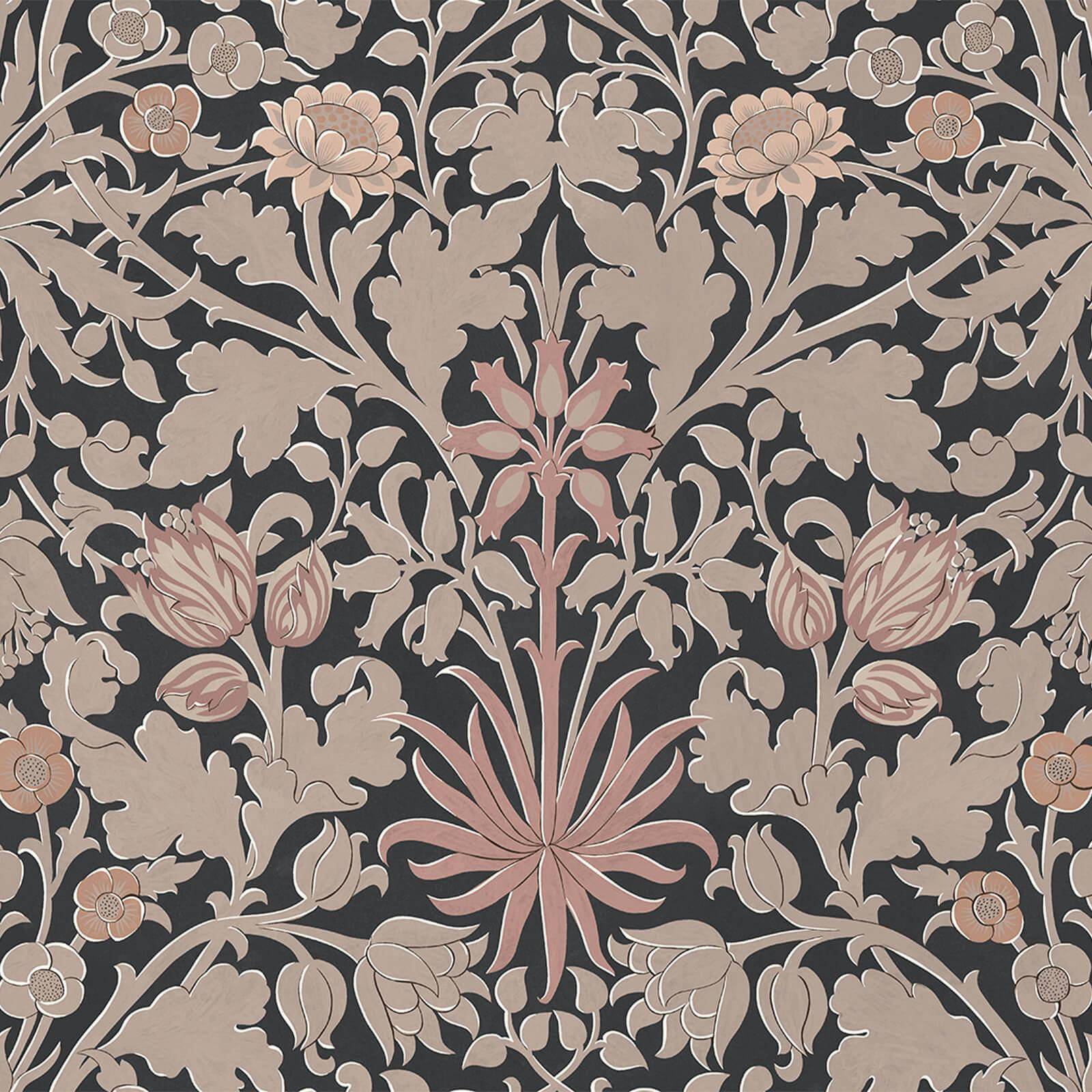 Hyacinth Novellus Wallpaper - Noir - House of Hackney - 1 - WA - HYA - DI - NOI - XXX - Premier Wallcovering