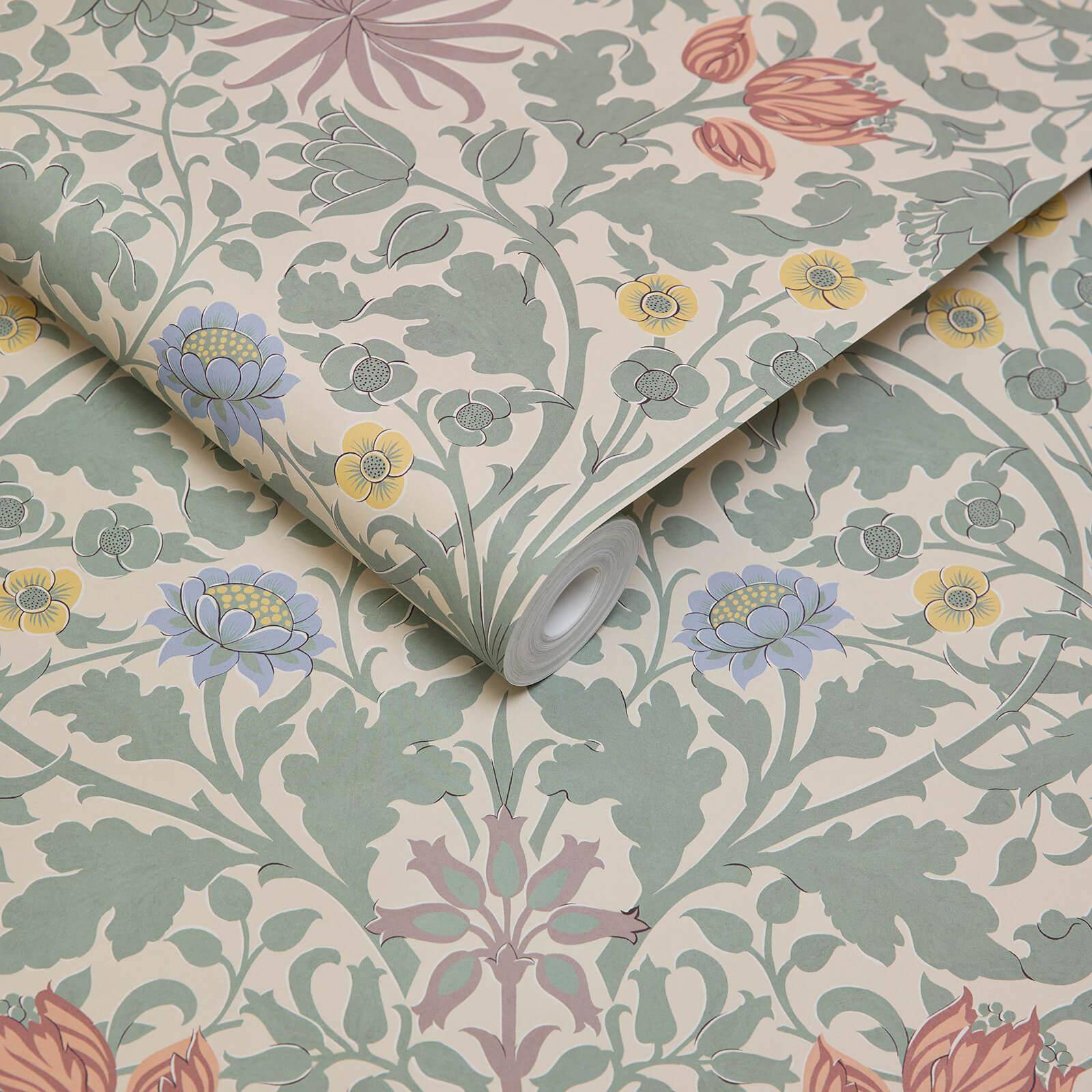 Hyacinth Novellus Wallpaper - Phlox - House of Hackney - 1 - WA - HYA - DI - PHL - XXX - Premier Wallcovering