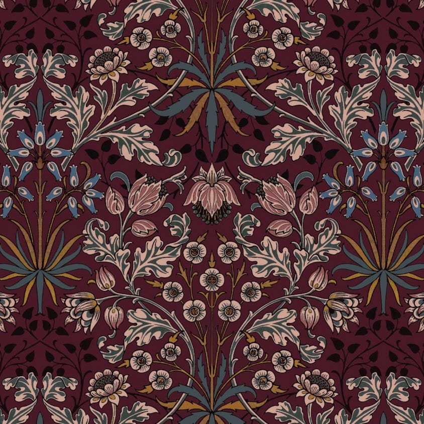 Hyacinth Wallpaper - House of Hackney - 1 - WA - HYA - DI - MUL - XXX - Premier Wallcovering