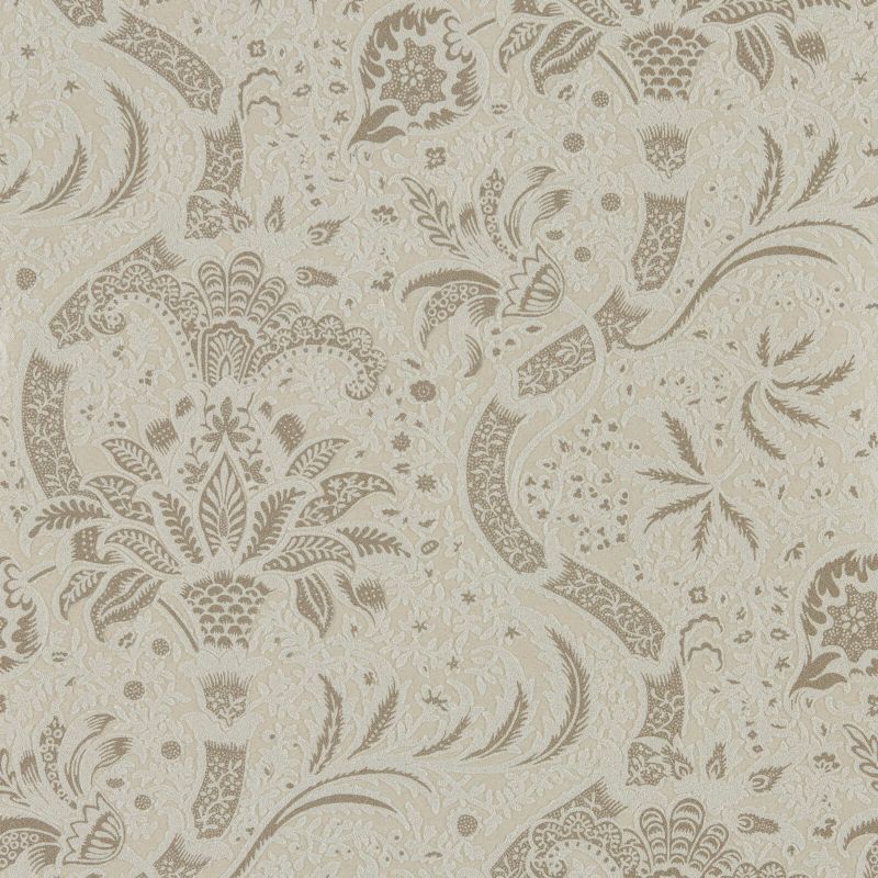 Indian Beaded Wallpaper - Stone/Linen - 216443 - Morris & Co - Premier Wallcovering