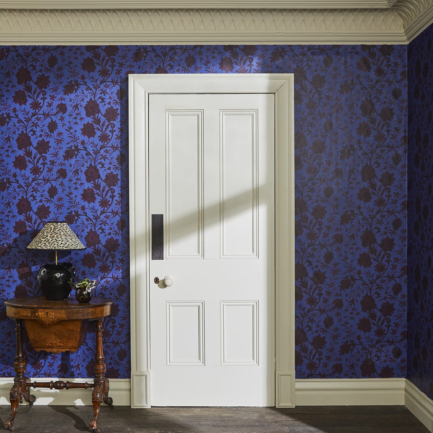 Indienne Wallpaper - Lapis - Blue - House of Hackney - 1 - WA - IND - DI - LAP - XXX - Premier Wallcovering