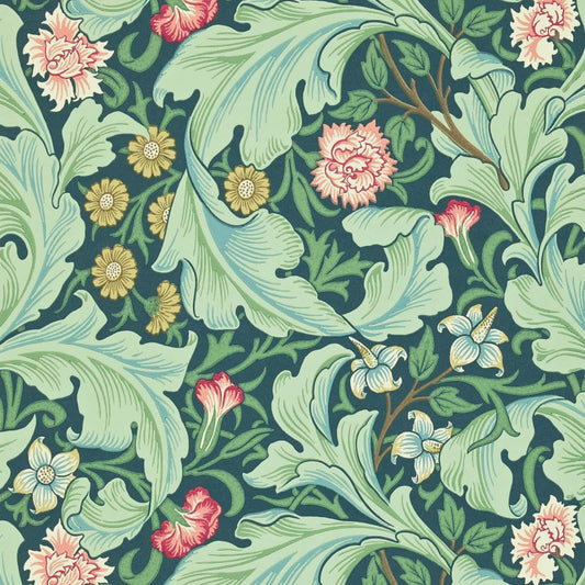 Leicester Wallpaper - Woad/Sage - 212541 - Morris & Co - Premier Wallcovering