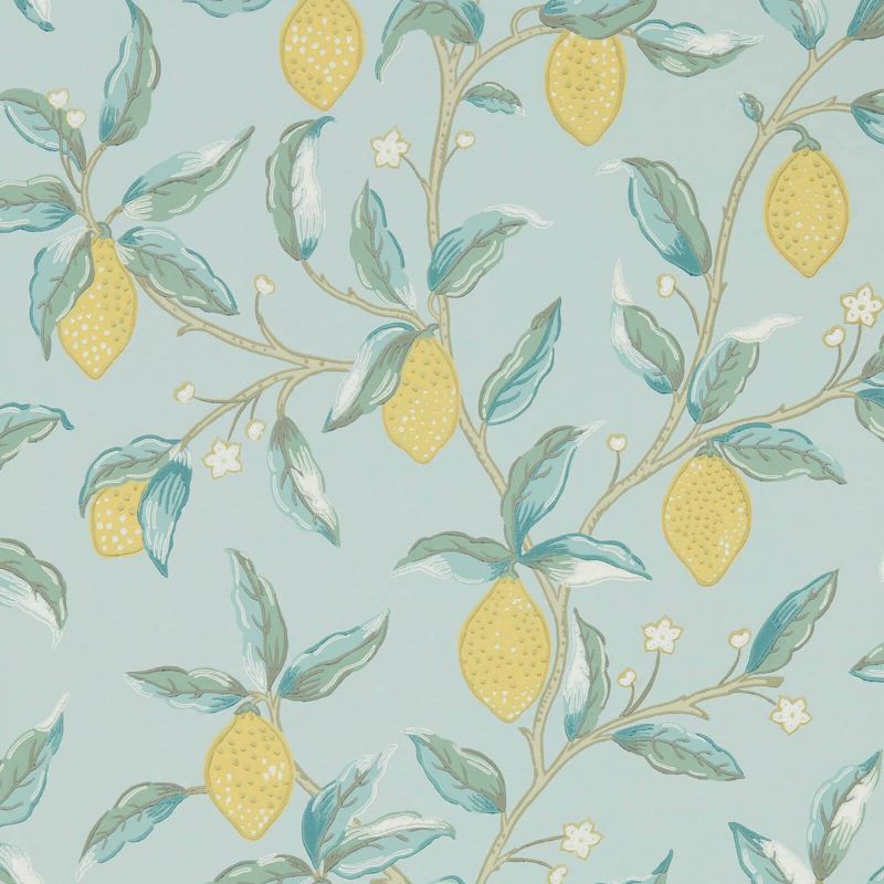 Lemon Tree Wallpaper - Wedgewood - 216674 - Morris & Co - Premier Wallcovering