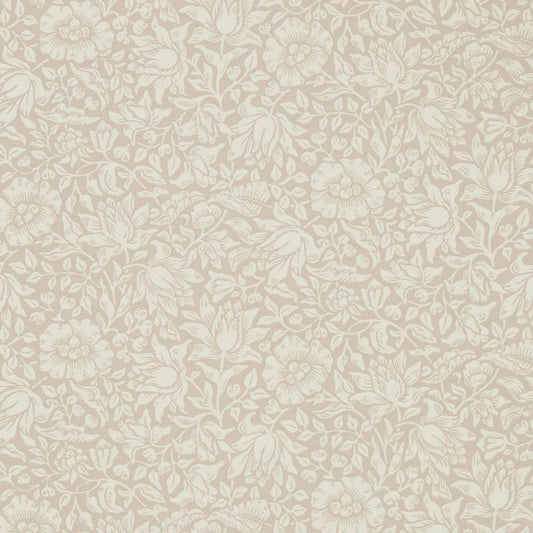 Mallow Wallpaper - Dusky Rose - 216675 - Morris & Co - Premier Wallcovering