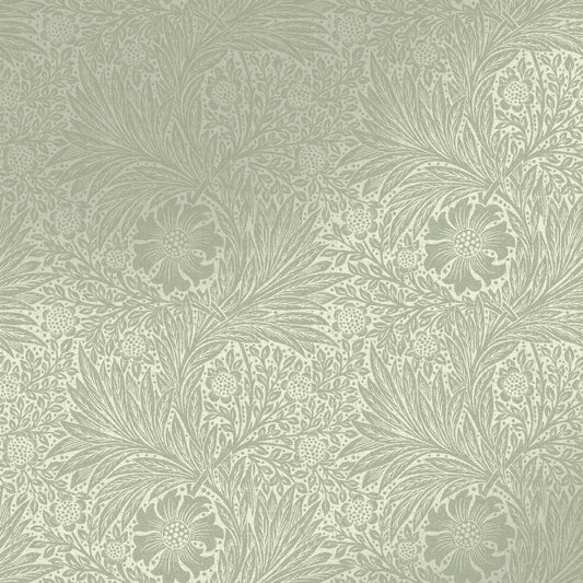 Marigold Fibrous Wallpaper - Sage - 124256 - William Morris AH - Premier Wallcovering