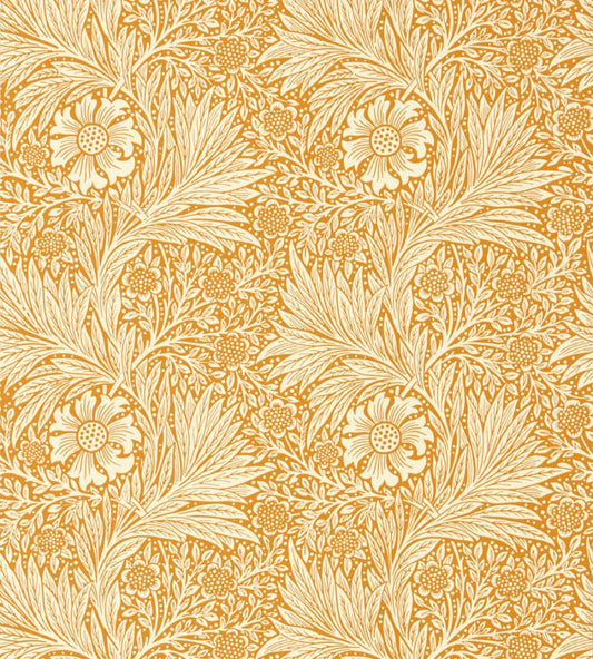 Marigold Wallpaper - Orange - 217093 - Morris & Co - Premier Wallcovering
