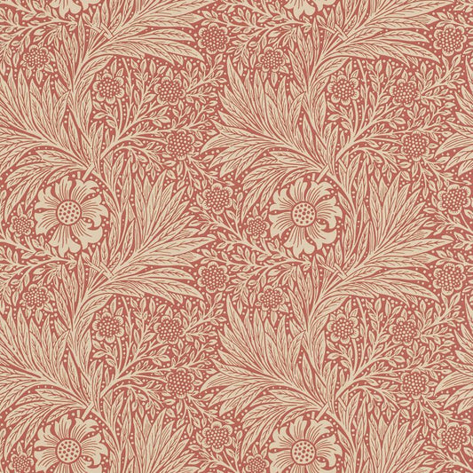Marigold Wallpaper - Brick/Manilla - 210367 - Morris & Co