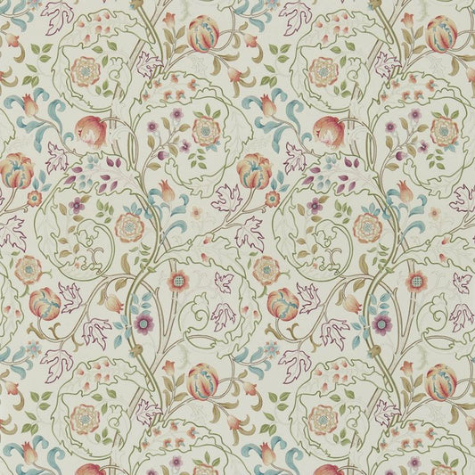 Mary Isobel Wallpaper - Rose/Artichoke - 214729 - Morris & Co - Premier Wallcovering