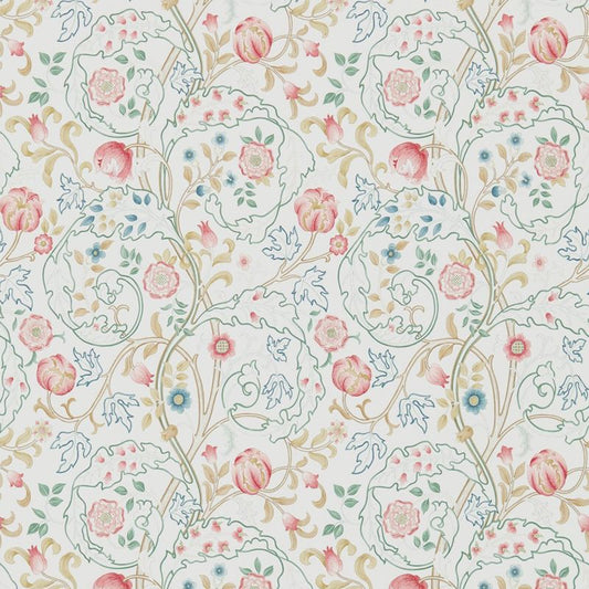 Mary Isobel Wallpaper - Pink/Ivory - 214728 - Morris & Co - Premier Wallcovering