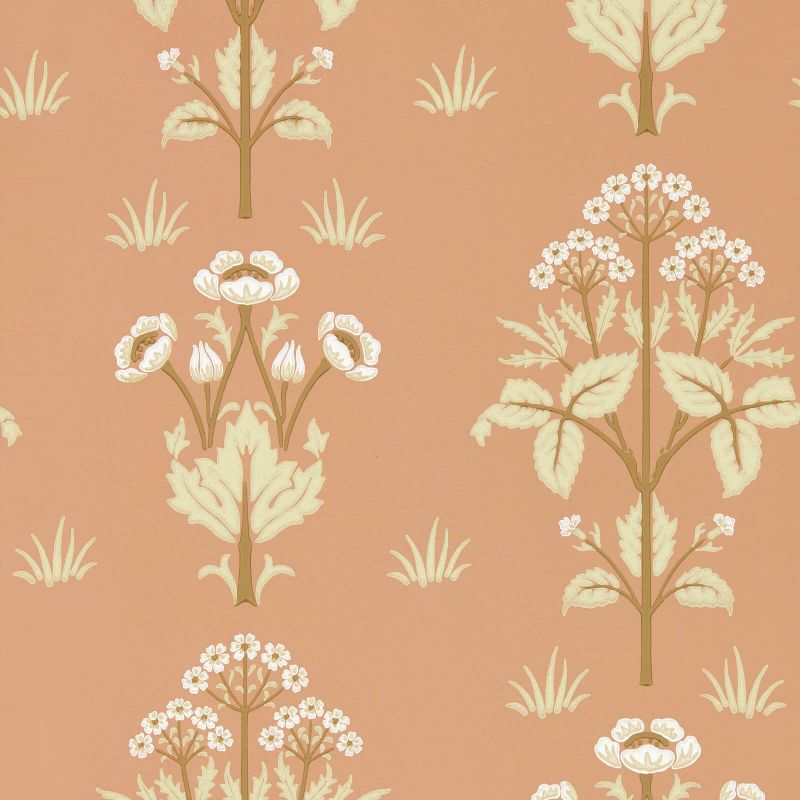 Meadow Sweet Wallpaper - Blush - 217366 - Morris & Co - Premier Wallcovering