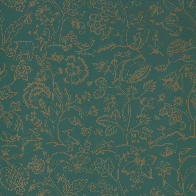 Middlemore Wallpaper - Moss Gold - 216695 - Morris & Co - Premier Wallcovering