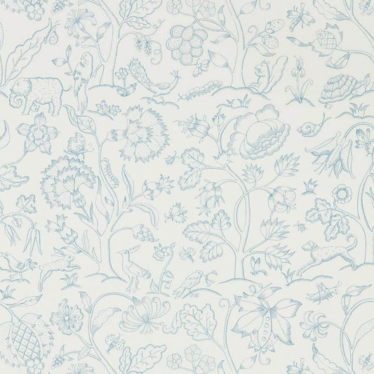 Middlemore Wallpaper - Cornflower Chalk - 216698 - Morris & Co - Premier Wallcovering