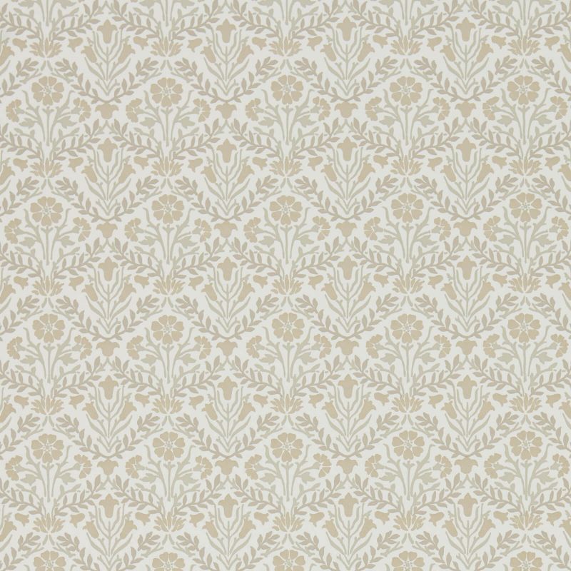 Morris Bellflowers Wallpaper - Linen/Cream - 216437 - Morris & Co - Premier Wallcovering