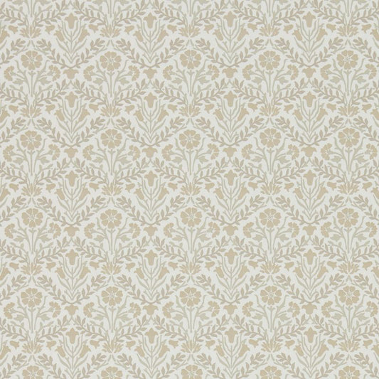 Morris Bellflowers Wallpaper - Linen/Cream - 216437 - Morris & Co - Premier Wallcovering