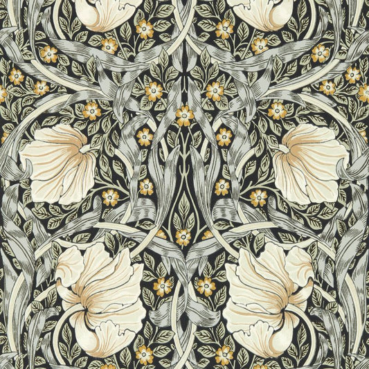 Pimpernel Wallpaper - Ink/Sage - 217362 - Morris & Co - Premier Wallcovering
