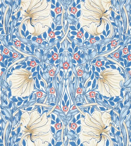 Pimpernel Wallpaper - Woad - 217062 - Morris & Co - Premier Wallcovering