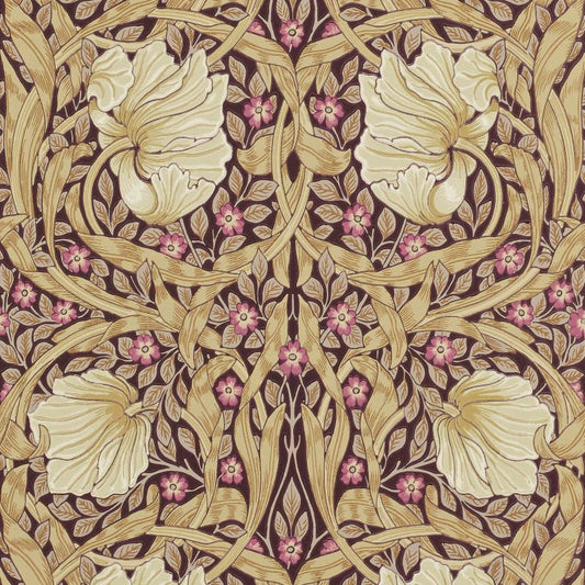 Pimpernel Wallpaper - Fig/Sisal - 210390 - Morris & Co - Premier Wallcovering
