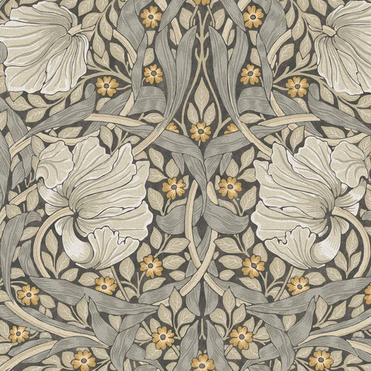 Pimpernel Wallpaper - Grey - 124240 - William Morris AH - Premier Wallcovering