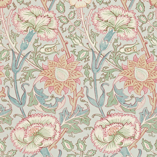 Pink & Rose Wallpaper - Eggshell/Rose - 212568 - Morris & Co - Premier Wallcovering