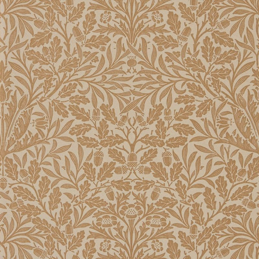 Pure Acorn Wallpaper - Gilver/Copper - 216041 - Morris & Co - Premier Wallcovering