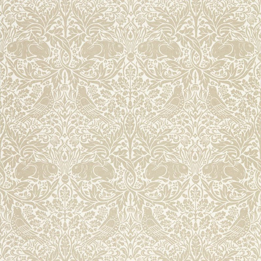 Pure Brer Rabbit Wallpaper - Linen - 216531 - Morris & Co - Premier Wallcovering