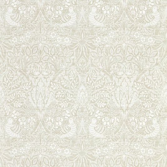 Pure Dove & Rose Wallpaper - White Clover - 216521 - Morris & Co - Premier Wallcovering
