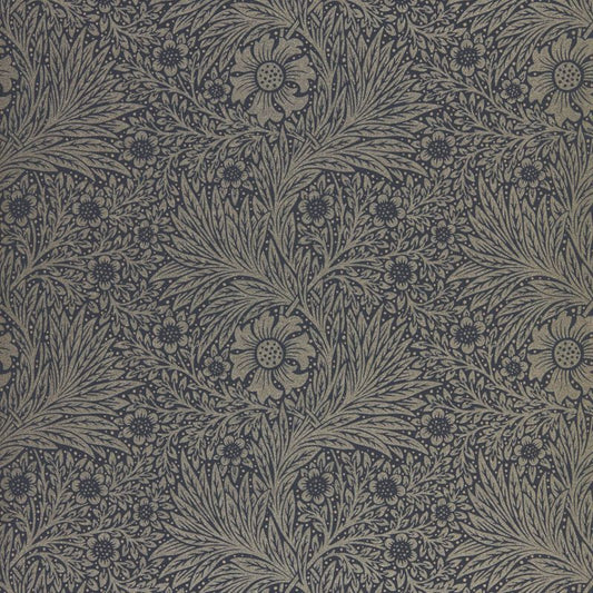 Pure Marigold Wallpaper - Black Ink - 216535 - Morris & Co - Premier Wallcovering
