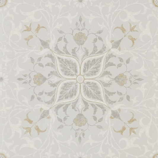 Pure Net Ceiling Wallpaper - Stone/Chalk - 216037 - Morris & Co - Premier Wallcovering