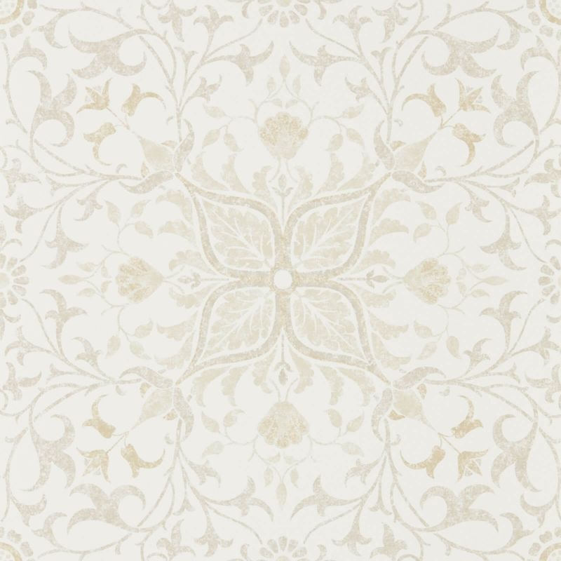 Pure Net Ceiling Wallpaper - Ecru/Linen - 216039 - Morris & Co - Premier Wallcovering