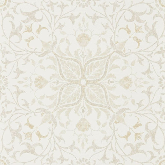 Pure Net Ceiling Wallpaper - Ecru/Linen - 216039 - Morris & Co - Premier Wallcovering